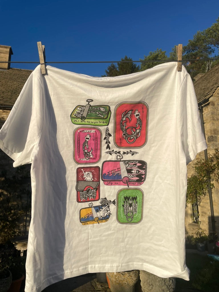 Ladies - The Tin fish tee