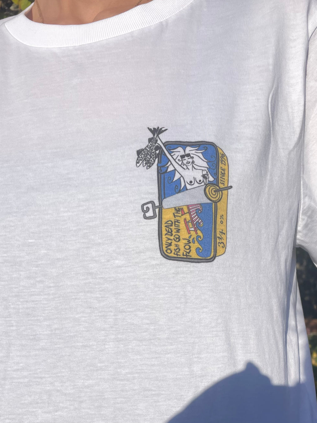 Ladies - The Tin fish tee