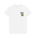 White Printed T-shirt Front